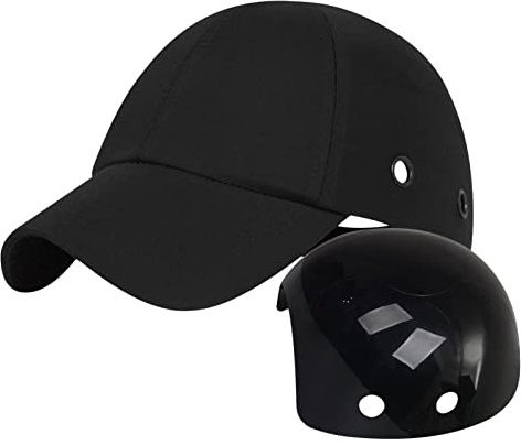 Rurunklee Casques de sécurité légères et Respirantes Style Baseball Casque de Protection Casque de Baseball vélo Casque de Baseball pour Hommes et Femmes