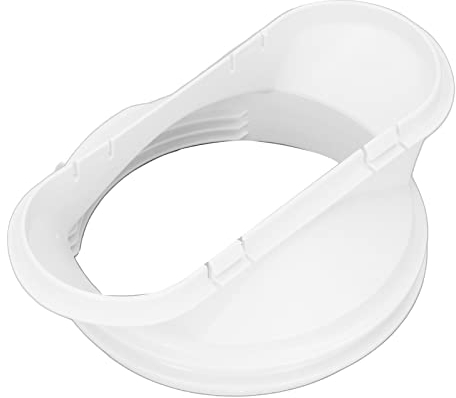 aqxreight Klimaanlagen-Fensteradapter, Flacher Mund, Abluftschlauch-Anschluss, Rohr-Anschluss, Verbessert die Kühlung, Mobiles Klimaanlagen-Zubehör