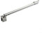 HEBEOT Barre de support pour paroi de douche en acier inoxydable, longueur réglable de 300 mm à 500 mm pour écran de douche et panneau de baignoire (1# (incliné)
