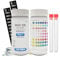 9 in 1 Drinking Water Test Kit, 100 Test Strips for Iron, Copper, Nitrite, Nitrate, pH, Carbonate, and More for Tap Water, Well Water, Swimming Pool, Hot Tub, Aquarium (9 in 1 100 Test Strips)