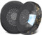 SOULWIT Cuscinetti auricolari in gel di raffreddamento di ricambio per Jabra Evolve2 75 (non adatti a Evolve 75), con tessuto di seta di ghiaccio, schiuma di isolamento acustico - Nero Oro