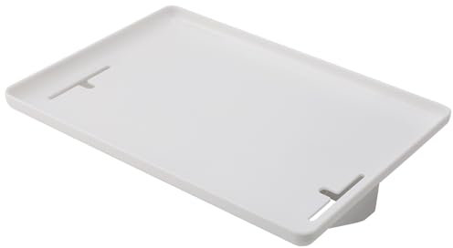 NCONCO Bedside Shelf, Bedside Shelf for Hanging, Tray Bedside Shelf for Bed with Cable Management, Space-Saving Small Bedside Table, for Phone, Tablet, Books (32 x 23.5 cm)