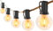 FANSANMY LED Lichterkette Außen 30M, Wasserdicht Lichterkette Outdoor mit 50+2 G40 Warmweiß Glühbirnen, Erweiterbar Lichterketten für Garten, Terrasse, Camping, Party, Balkon