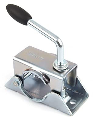 BÜNTE | Soporte de sujeción | Ø 48 mm | para rueda de apoyo y soportes | soporte para rueda de apoyo | soporte | tractor | tractor | remolcador | agrícola | piezas de maquinaria | accesorios
