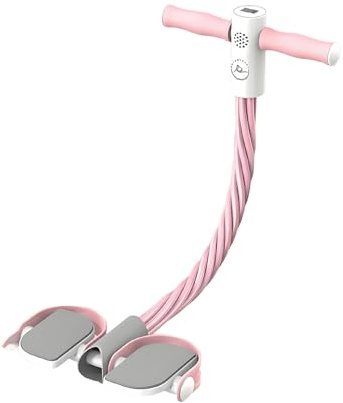Tensionsseil Pedal Zuggerät - Sit-up Seil Fitnessgerät für Bauchmuskeltraining,Frauen Fitnessgerät für Home Gym Yoga Training und Straffung