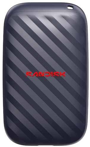SanDisk Disque Portable 1 to (Vitesses de Lecture allant Jusqu’à 600 Mo/s, Une Protection Contre Les Chutes allant Jusqu’à 2 mètres)