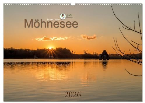 Möhnesee - das westfälische Meer (Wandkalender 2026 DIN A2 quer), CALVENDO Monatskalender: Zauberhafte Naturlandschaften prägen das Bild dieses herrlichen Sees im Sauerland. (CALVENDO Natur)