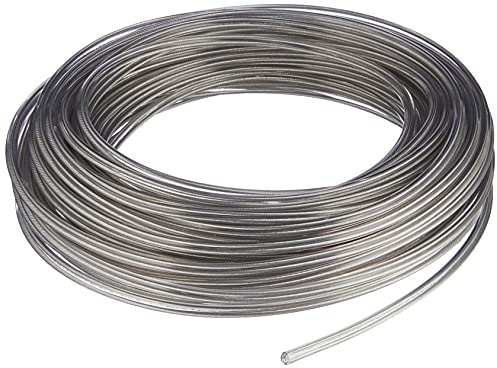 PVC/PVC Rundkabel, Schlauchleitung transparent, 2x0,75mm² - Made in EU - 20 Meter