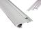 B-WARE - T-STA 30° LED Alu Treppenprofil Treppenwinkel Profil Stufen silber 1m opal