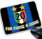 Tappetino Mouse Pad Personalizzabile gadget compatibile per tifoso nerazzurro personalizzabile con tua frase o nome per internazionale ecc
