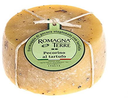 Pecorino al tartufo Schafmilchkäse mit Trüffel Laib Ca.450gr