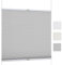 iomangio® Klemm Plissee ohne Bohren Faltrollo mit Klemmträger 60cm x 130cm Grau Klemmrollo Blickdicht Sonnenschutz Jalousie für Fenster Fertigplissee Rollo