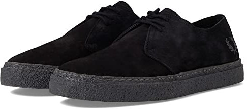 Fred Perry Linden-Wildleder, Schwarz, 46 EU