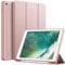 JETech Case for iPad 9.7-Inch (6th/5th Generation, 2018/2017) with Pencil Holder, Slim Tablet Cover with Soft TPU Back, Auto Wake/Sleep (Rose Gold)