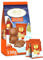 Lindt - Sachet de Mini-Moulages individuels fourrés TEDDY - Chocolat au Lait et cœur céréales croustillantes - Idéal pour Noël, 130 g