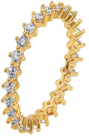 Heideman Ring Damen aus Edelstahl silber gold rosegold farbend poliert Damenring Esme für Frauen Gr 52