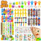 Wleozys 80 Stück Mitgebsel Kinder Kindergeburtstag Spielzeugset,Partyspielzeuge, Sortiment Party Tasche Füller für Jungen Mädchen, Partytütenfüller, Spielzeug-Großpackung für Kinder.