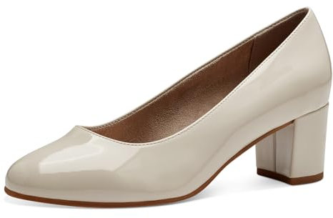 Jana Femme 8-22475-42 Escarpins, Ivoire Verni, 38 EU Large