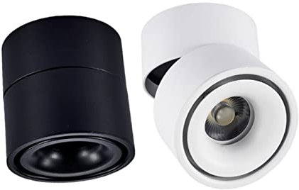 OSALADI Verstellbare Deckenleuchte 360-grad-drehscheinwerfer Vitrinenlampe 360-grad-rotationslampe 360° Verstellbare Bilderleuchte Deckenvitrine Für Laden Rotieren Downlight Einstellbar