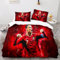 WINUO Fußball-Stars Cristiano Ronaldo Bettwäsche Sets 135x200cm,Schlafkomfort Bettbezug mit 1 Kissenbezug 50 x 75cm Mikrofaser,3-Teiliges Set
