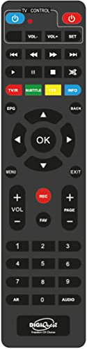 TELECOMANDO ORIGINALE DIGIQUEST VARI MODELLI (TWIN TUNER/TWIN TUNER SMALL EDITION)