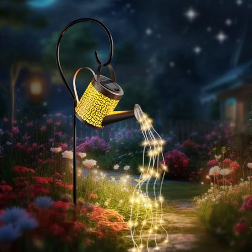 twoonto Solar Lights Garden Lamps LED Starry Night Lights with Bracket for Garden Patio Yard Flowerbed Parties Outdoor Pathway