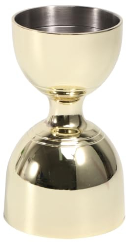 Cabilock Tazze Di Misurazione In Metallo Vino Jigger Tazza Di Misurazione Tazze Di Misurazione In Acciaio Inox Bar Colpo Jigger Bere Jigger Martini Jigger Tazza Di Vino Decalcomanie Della