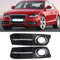 TTCR-II 2 PCS Compatible con Audi A4 B8 8K Parrilla Delantera Antiniebla 2009-2011 Rejilla para Parachoques Izquierda+Derecha A4 B8 8KD807681/8KD807682 Rejilla Antiniebla del Parachoques-Panal