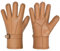 Harssidanzar Herren Winter Lederhandschuhe Weiches Shearling gefüttert Thermal SM042EU,Kamel,Größe L