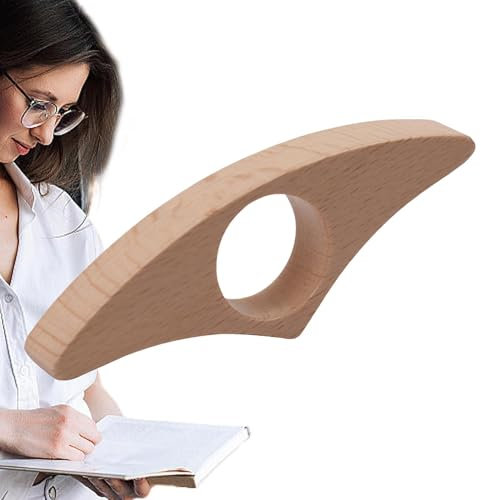 Wezalget Marque-page pour pouce, support pour ouvre-livre | Porte-livres ouvre-page avec lecture du pouce, porte-pages pour les doigts de livres pour lit de plage
