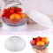 WIKIMO Große Rund Tablett Silikonformen Gießformen für Bowl, 20.5cm x 6cm Epoxidharz Formen zur Herstellung von Schüssel, Gipsformen zum Gießen