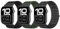 Astorgos 3Pack Cinturino Nylon Compatibile con Apple Watch Series 10 42mm,9/8/7 41mm,SE2/SE/6/5/4 40mm,3/2/1 38mm, Cinturino Sportivo in Tessuto Fine per Uomini Donne,F
