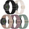 CUNUJIX 5 pezzi 22 mm di ricambio per Garmin Venu 2/Venu 3/Vívoactive 4/Forerunner 255/Forerunner 265, cinturino elastico in tessuto di ricambio per uomo e donna, Nylon, Senza Gemstone