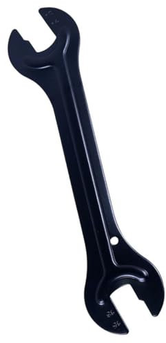 BESPORTBLE 1stücke Fahrradreparaturwerkzeug Pedalschlüssel Fahrradschlüssel Aus Hochwertigem Stahl Schwarz Lackiert Mit Doppelkopf-Design Für Zuhause Und Industriegebrauch