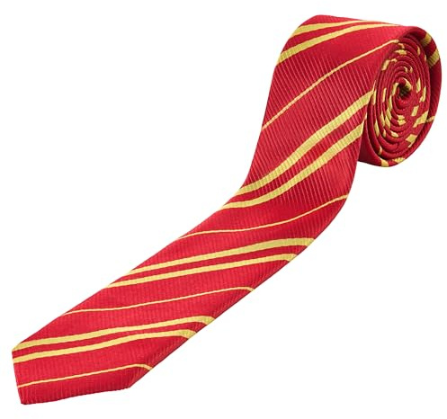 Balinco Harry Krawatte – Zauberhafte Krawatte für Karneval, Fasching, Halloween & Mottopartys – Perfektes Kostüm-Accessoire für Fans von Magie und Zauberer