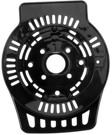 Mobestech Electric Fan Motor Cover Sturdy Plastic Protector Easy to Install Replacement Part for Table Fans Secure Fixation Replacement