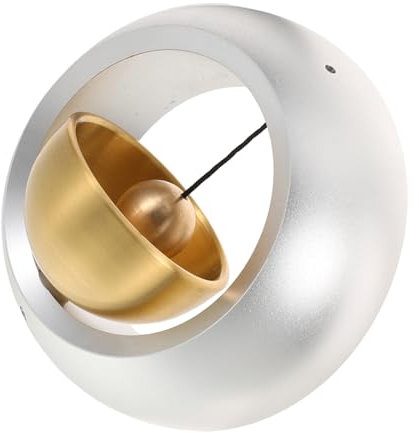 PRETYZOOM Magnetic Door Bell Rustic Door Entry Chime Contemporary Chime Decorative Doorbells Pure Brass Sound for Home