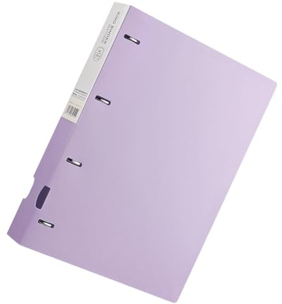 A 4 File Folders Display Book 4 Hole Binders Folders 4-Rings Binders A File Folde Display Book Document Folder