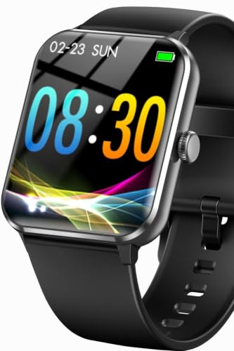 Blackview Smartwatch Uomo Donna, Effettua e Rispondi alle Chiamate, Orologio Smartwatch Fitness con 1.43' HD AMOLED/112+ Sportive/SpO2/Monitoraggio del Sonno/Cardiofrequenzimetro per Android IOS