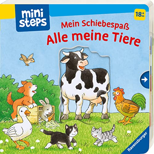 ministeps: Mein Schiebespaß: Alle meine Tiere: Ab 18 Monaten (ministeps Bücher)