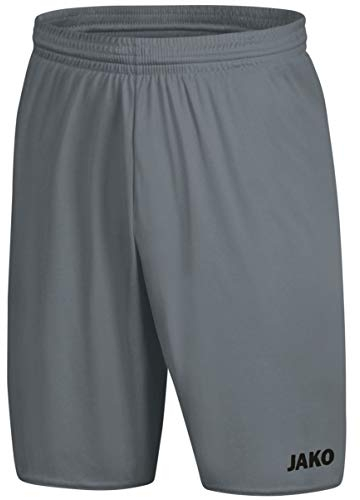 JAKO Manchster 2.0 Short Kids Grauweiss, 164 Kinder