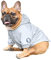 iChoue Hundemantel für kaltes Wetter, reflektierende Sicherheitsjacken, wasserabweisend, Regenmäntel aus hochreflektierendem Stoff, hält Hunde sichtbar für Französische Bulldogge, Bully, Pitbull,