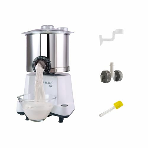 SmartFingers Comfort Plus Broyeur humide 2L Blanc 150 W 3 vitesses Acier inoxydable