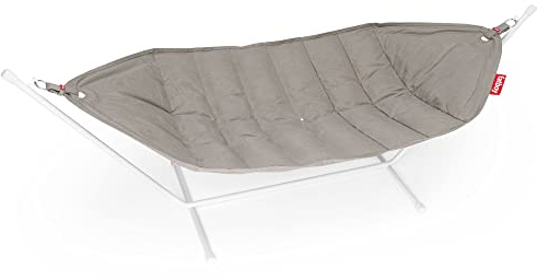 Fatboy® Headdemock Superb in Dämmergrau | Komfortable Hängematte | Für 2 Personen | Wasser- & Schmutzabweisend | UV-Beständig | Mit Rahmen