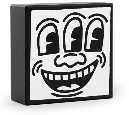 AM Clean Sound x Keith Haring Record Weight (300g) - Steel Record Stabiliser & Vibration Reducer - Black