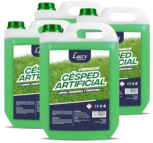 Detergente per la Pulizia di Prati in Erba Sintetica Pronto 20 Litri - Liquido per Pulire Erba Artificiale e Prato Sintetico