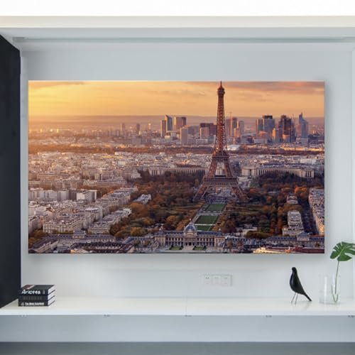 Housse De Protection Anti-poussière pour TV, Serviette De 43 Pouces, 55 Pouces, 50 Pouces, 65 Pouces, Couverture Suspendue pour écran LCD, Décoration Universelle Multi-Tailles(Size:40-43IN,Color:B)