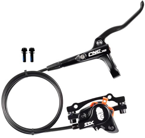 CNCLOL Mountain Bike Hydraulic Disc Brakes,MTB Hydraulic Brakes Front(Right) 800mm/Rear(Left) 1450mm For Bicycle hydraulic brake.
