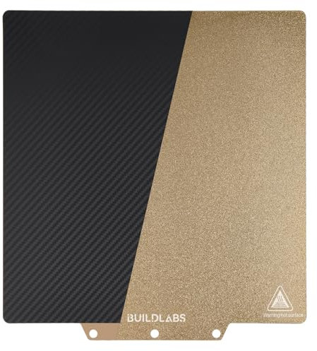 3D Printer Build Plate for Flashforge Adventurer 5M 235x235mm, Double Sided Smooth and Textured Spring Bed Plate for Flashforge 5M Pro (No Magnetic Sheet)