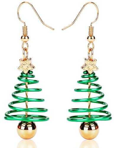 Naler Weihnachtsbaum Ohrringe